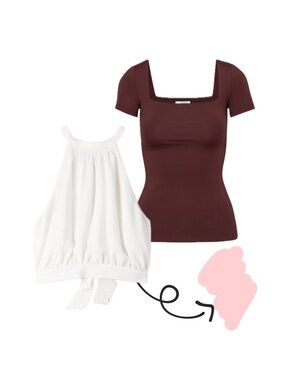 Aritzia/Wilfred Bundle -Countour Top and Patrice Blouse